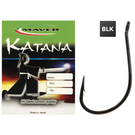 MAVER. KATANA 1215 NICHELATO NERO