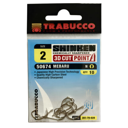 TRABUCCO. SHINKEN HOOKS CUT-MEBARU N