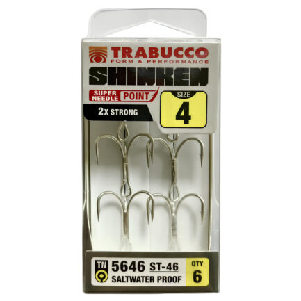 TRABUCCO. SHINKEN TREBLE HOOKS T-46TN